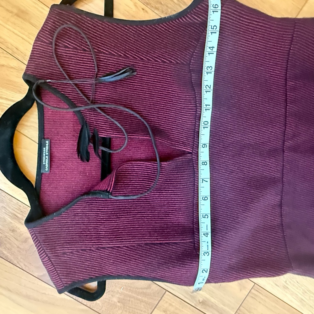 Strenesse Burgundy Sleeveless Dress - Picture 6 of 10